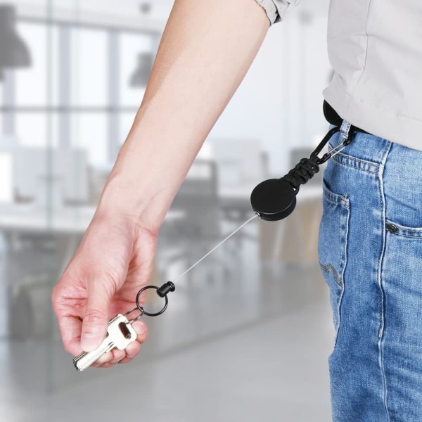 Retractable Key Fob Heavy Duty Retractable Key Roll
