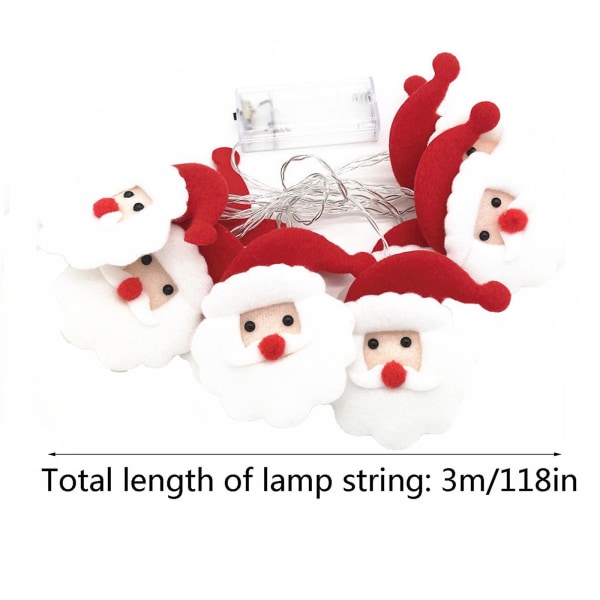Dekorativ lanterneanhengLed Christmas Light String Christmas Tree Holiday Party