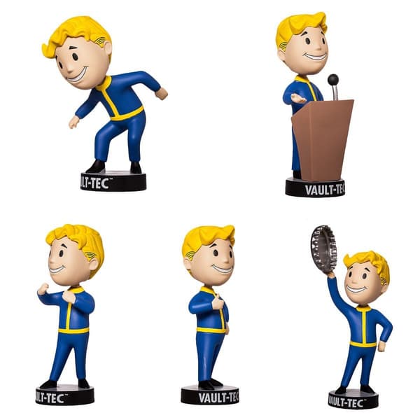 Vault Fallout 4 Boy Bobblehead Gaming Anime Figurer Legetøj Serie Model Samling 5# EXPLOSIVES