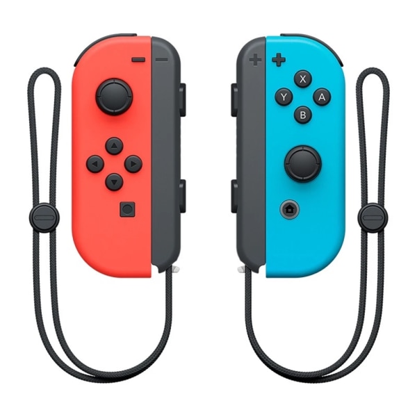Trådlös handkontroll Joy-Con (L/R) par för Nintendo Switch / OLED / Lit Red Blue