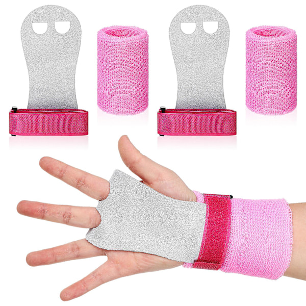 Gymnastikgrepp och handledsskydd för barn - Bargrepp, handflateskydd och handledsstöd för träning Ace Shown