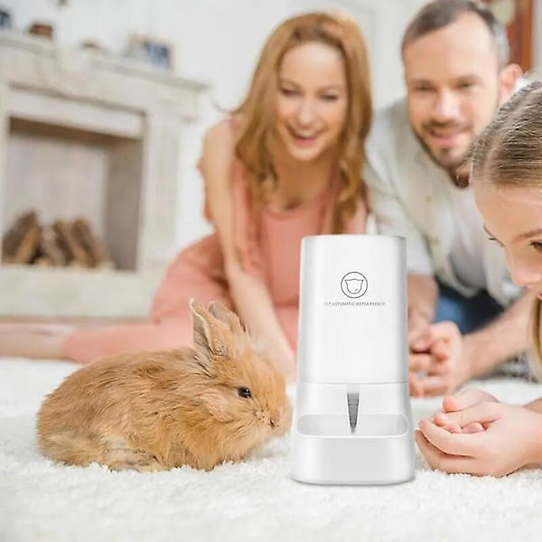 Automatisk kattmatare Opak Gravitymatningssystem Matdispenser Vattenbehållare Säker användning Hund Automatisk matare Kattvatten