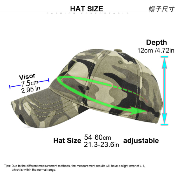 Militärfans Peaked keps Män Kamouflage keps Brasilien flagga Militär keps Böjd brätte Fritid Klättring Solhatt Grossist BrasilienFlatTop1Kamouflage BrazilFlatTop1Camouflage Adjustable