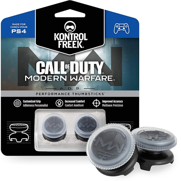 KontrolFreek FPS Freek Galaxy för Playstation PS4 5 High-Rise Analog Stick Joystick Controller Prestanda Tumstockar PS5 4-9