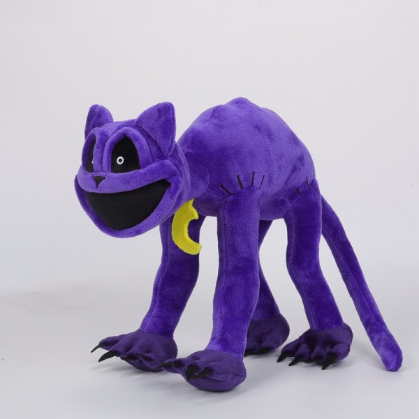 Catnap Monster Plysjleketøy Catnap Plysjdukke Smilende Critters Plysjgave til barn Liggende Lying down 30cm Ordinary