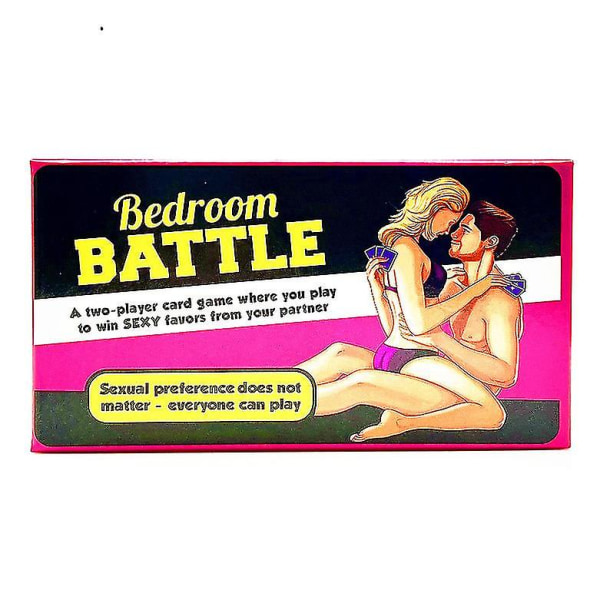 Bedroom Battle Makuuhuoneen taistelu Seksi! Aikuisten paripelit Seksipelikortit