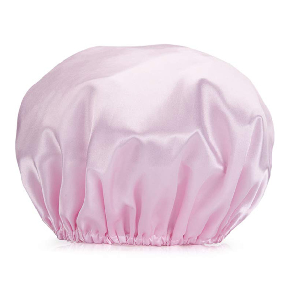 Dobbeltlags almindelig badehætte Pink