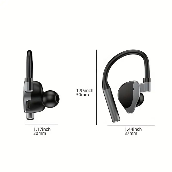 TWS trådløse headset Sports Mini ørepropper for sykling