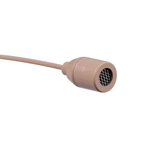 Letvægts hovedmonteret headset mikrofon Kondensatormikrofon 3,5 mm stik Kompatibel med Sennheiser trådløs beltpack sender