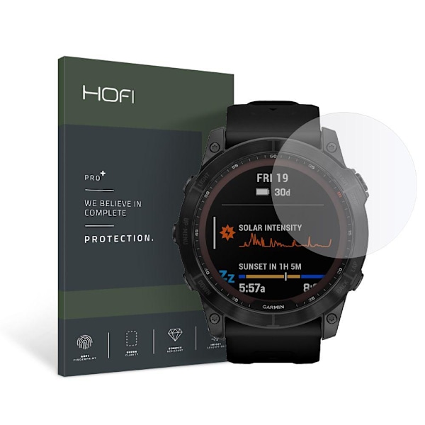 HOFI Garmin Fenix 6X/6X Pro Screen Protector Pro+ Tempered Glass