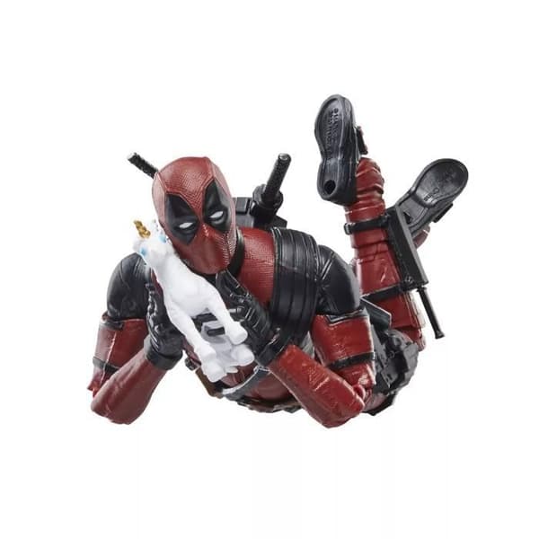 DEADPOOL FIGUR CA. 20 CM, X-MEN LEGENDS MARVEL LED LEKE BARNEGAVE