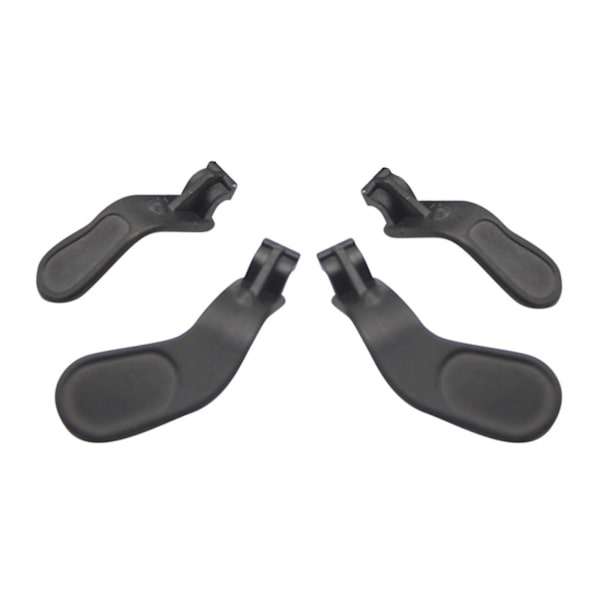 Set med 4 rustfrie stålmetallpadler som passer til -xbox One Elite 2 Series-kontroller