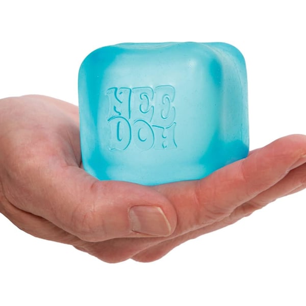 Nice Cube Sinnesleksak med Super Stabil Squish - Återgår Alltid till sin Kvadratiska Form - Från 3 År