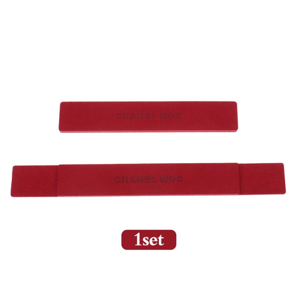 1Set för CC Woc Base Shaper Insert Organizer Bag Purse Base Wine red