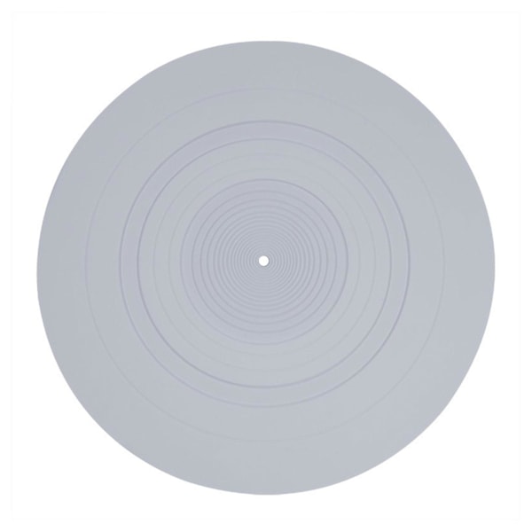 12\" Gummisilikon Platespillermatte for Alle LP Vinyl Platespillere