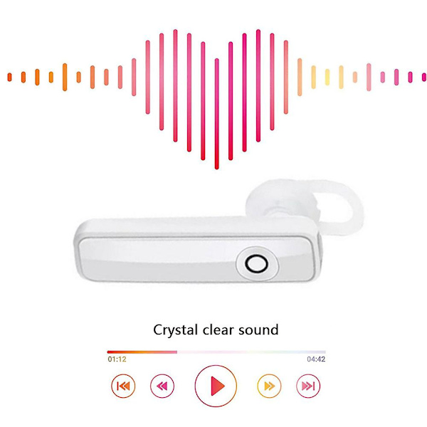 Bluetooth-headset Trådlöst Mobiltelefon Öronpropp V4.1 Med Mikrofon Brusreducering Handsfree