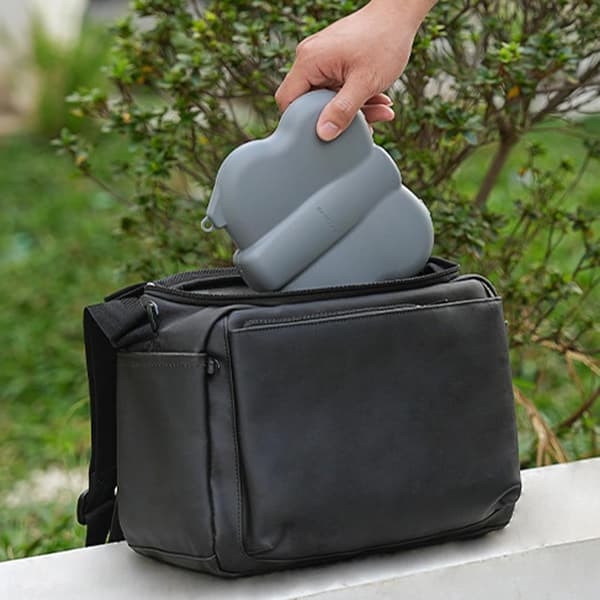 Plastskyddsväska/drönarskyddsfodral NEO 2 kompakt bärbart drönartillbehör, lättvikt, grå. gray