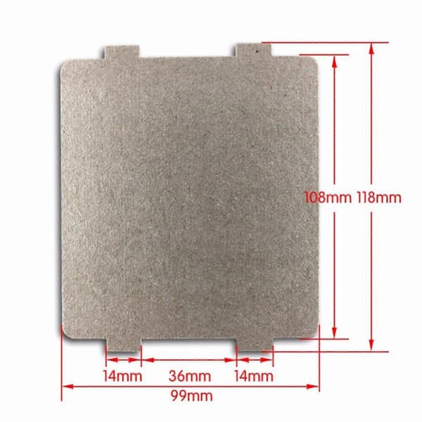 Universal Microwave Oven Mica Plate Waveguide Waveguide Cover Plates
