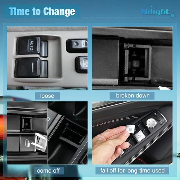 Kompatibel med Power Window Master Switch til Dodge Ram 68171680AB