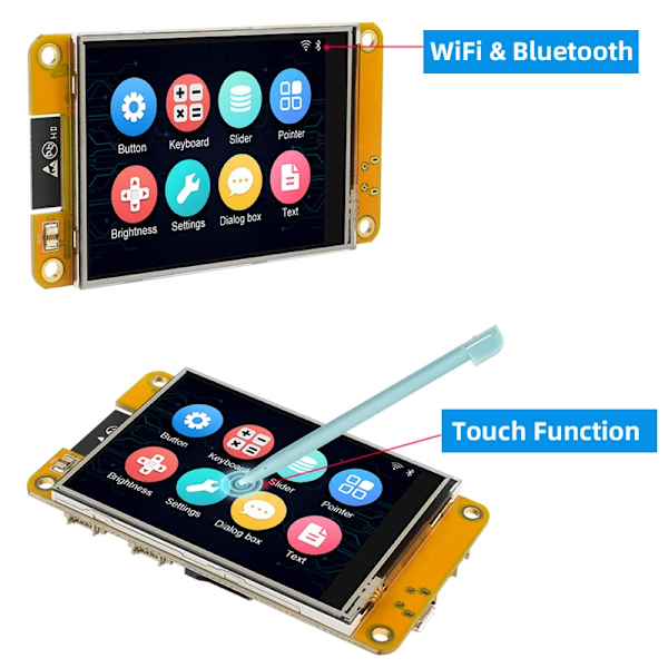 2,8 tums smart display för Arduino LVGL WIFI Bluetooth Touch WROOM 240*320 skärm LCD TFT-modul