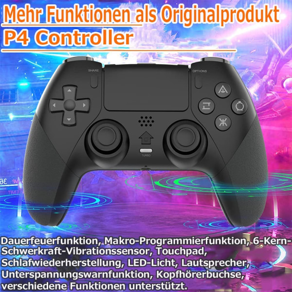 PS4-controllere, PS4-trådløse controllere, trådløse gamepads