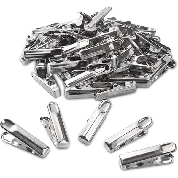 40 ruostumattomasta teräksestä valmistettua pyykkipoikaa, särkymätöntä, tuhoutumatonta, ei ruostu