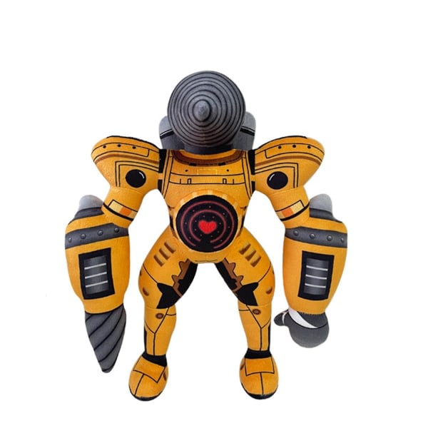 Skibidi toalettplyschleksak, Titan Clockman-figur, skräckdockapresent för barn och fans, Halloween-leksak