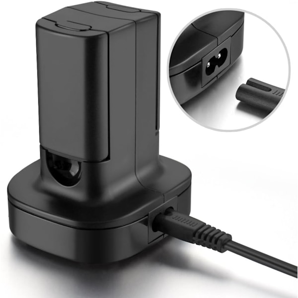 Kontroll 2-pack Laddningsbart Batteripaket med Dubbel Laddningsstation Dock Laddare Stativ Bas
