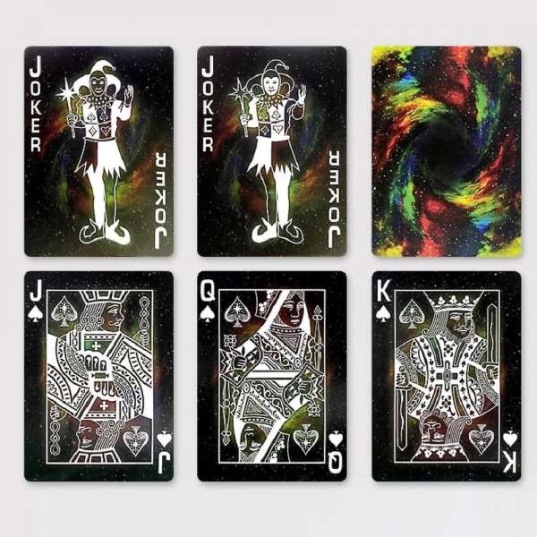 Bicycle Star Top Card Poker Air Galaxy Galaxy Deck Poker Size Magic Card Game Magic & 124; Korttipeli (vihreä)