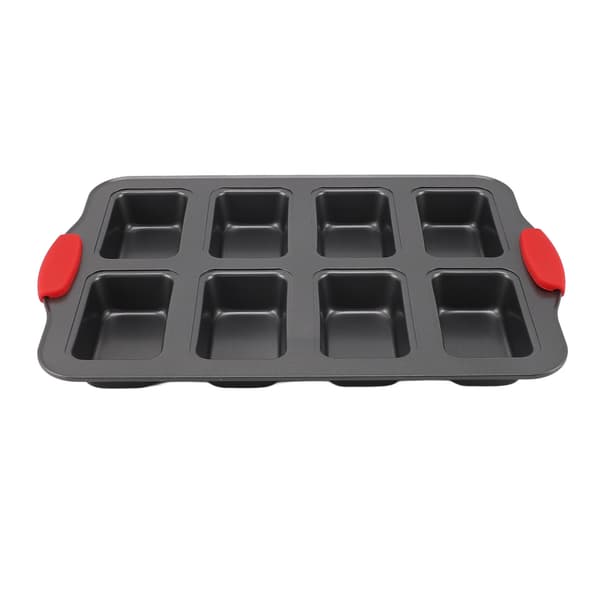 Kageform 8-delt kulstofstål non-stick kiks mousse form kulstofstål bageværktøj