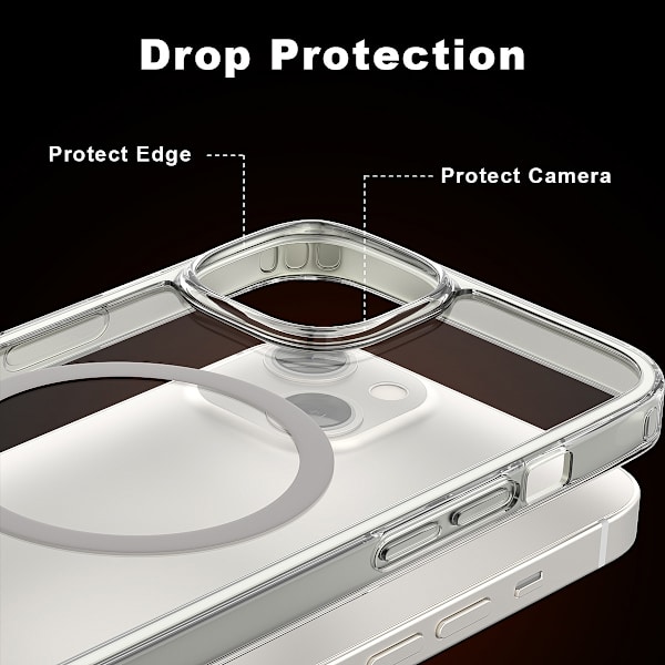 ColorPop iPhone 13 Cover CH MagSafe Transparent/Hvid