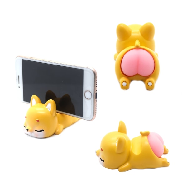 Cute Animal Dog Phone Holder