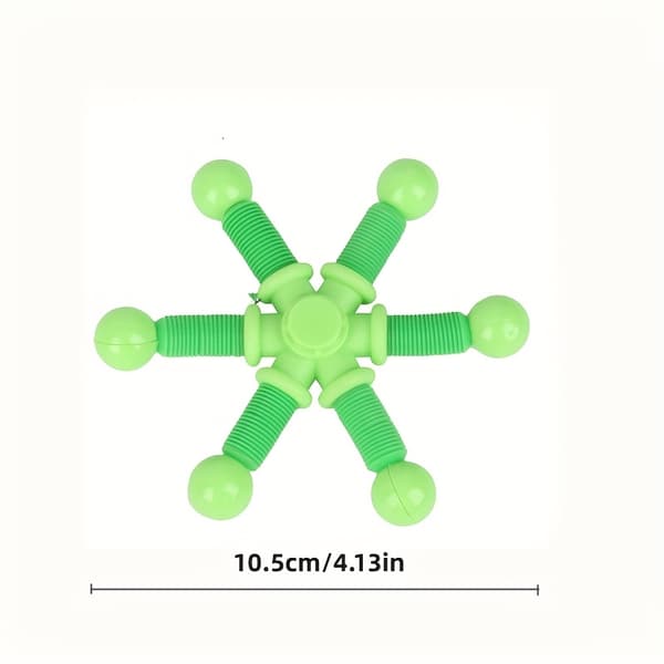 4 Fidget Spinner Leksaker Pedagogisk Nyhet Stresslindring Halloween Jul Tacksägelse Gåva Random 4Pcs