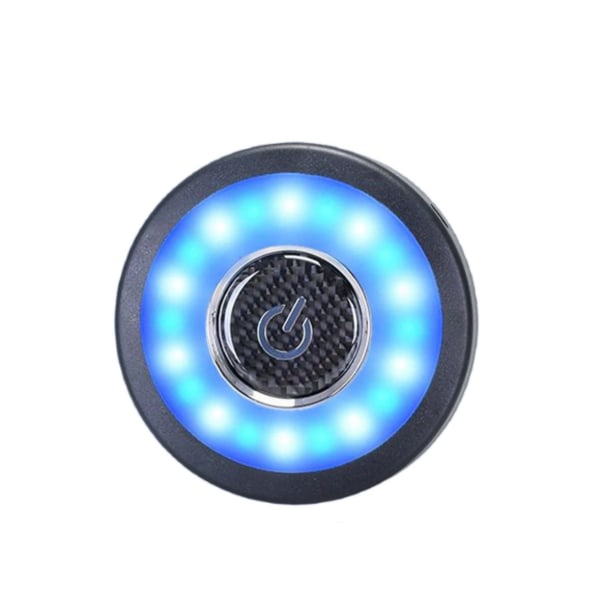 LED bil natlys 3 farver loftslampe magnetisk dæmpbar