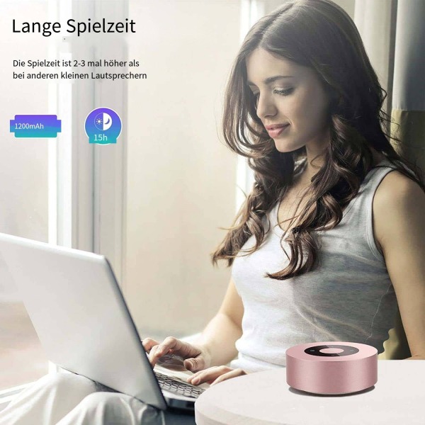 Smart Touch, Bluetooth högtalare Premium Rose Gold Mini-högtalare
