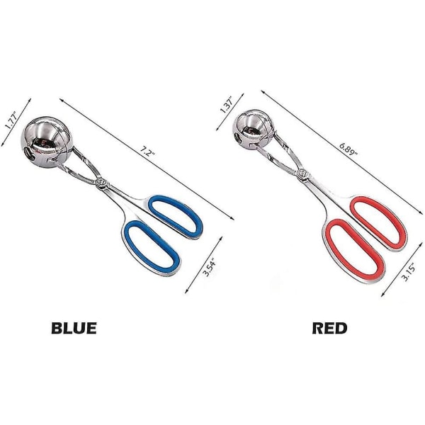 Kjøttbollemaskin, 2 deler, Non-stick kjøttbollemaskin skjeverktøy