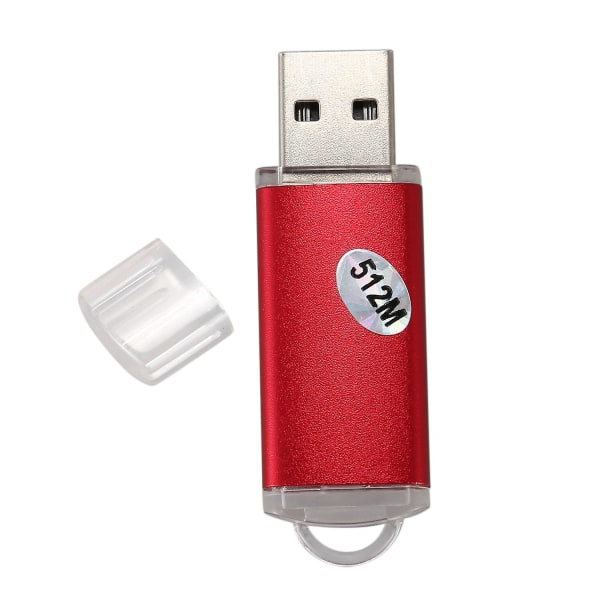 BESTRUNNER 64/128/256/512MB USB 2.0 -muistitikku, punainen, 512MB