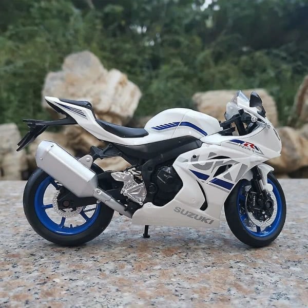 1:12 Suzuki Gsx-r1000 Støbt Motorcykel Model Legetøj Køretøjssamling Autobike Shork Absorber Off Road Auto Cykel Legetøj Bil Blå