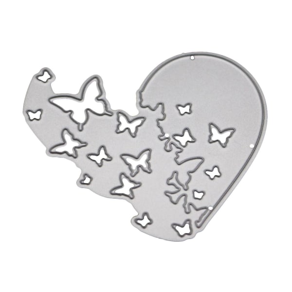 Heart for Butterfly Metal Cutting Dies Stencil DIY Scrapbooking