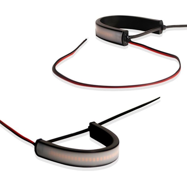 Moottoripyörän vilkut LED-valonauhat 2 kpl 2 kpl 2PCS 2PCS