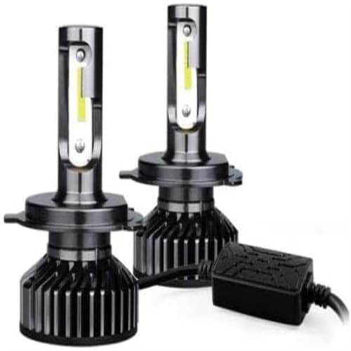 Kompatibel bil 2st 8000K Mini H7 LED-strålkastarlampor