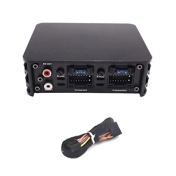 Professionell DSP-förstärkare för bilradio Android, 4-kanals high fidelity-förstärkare, 4 x 80 W