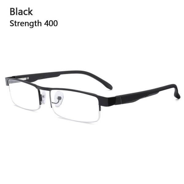 Business Lesebriller Ultralight Innfatning BLACK STRENGTH 400 sort black Strength 400