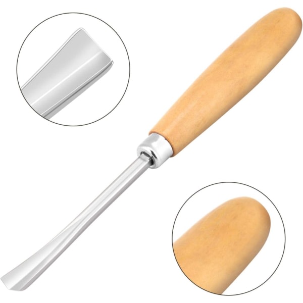 Træudskæringsværktøj (plastik 6-delt sæt udskæringsknive)