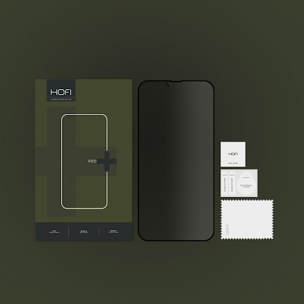 HOFI iPhone 13 Pro Max / 14 Plus Skärmskydd Anti Spy Pro+ Sekretess
