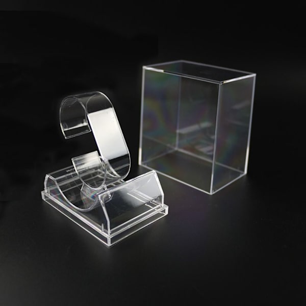 Klockdisplayhållare Transparent Armbandsurfodral TRANSPARENT_xx Transparent
