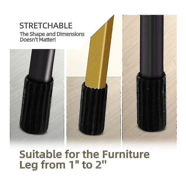 24-pack stickade stolsstrumpor