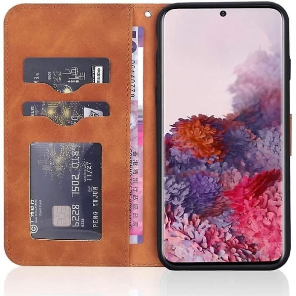 Galaxy A41 fodral Samsung Galaxy A41 Prägling Livets Träd Söt Pu Läder Flip Cover Samsung Galaxy A41 M