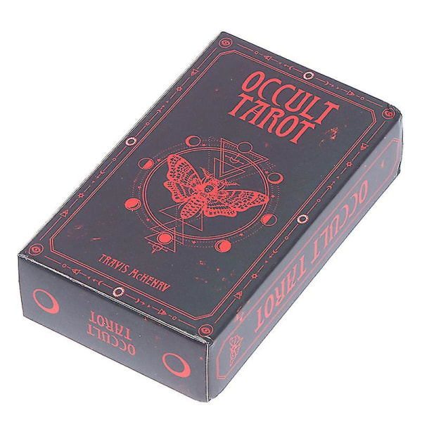 Okkulttinen Tarot 78 ennustamiskorttia Ennustaminen kerro tulevaisuuden lelulautapeli