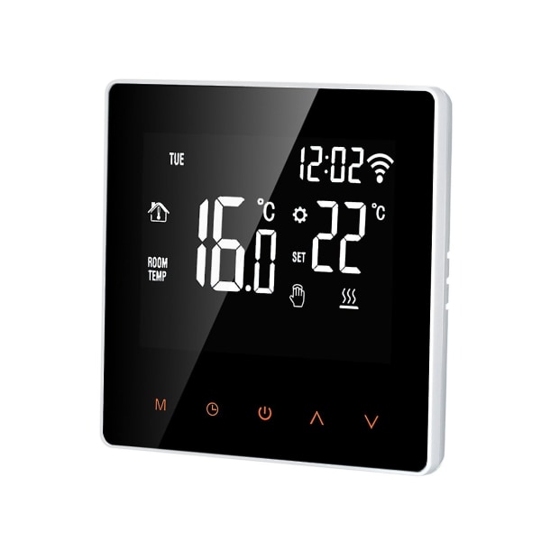 Wi-fi Smart Termostat Digital Temperatur Controller Tuya App Control Lcd Displaytouch Screen Uge Programmerbar Elektrisk Fl